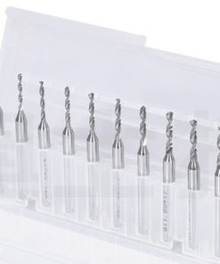 10 Pcs PCB Carbide Drill Bits 1.1 to 2.0mm