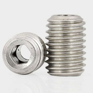M6 x 1.0 x 8mm, Hole 3mm Socket Set / Grub Hollow Through Hole Screws