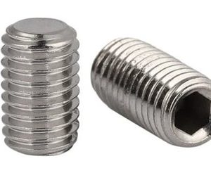 M8 x 1.25 x 50mm Flat Point Socket Set / Grub Screws Stainless Steel 2