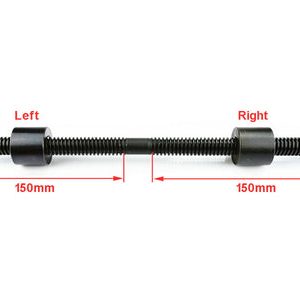 TR16 x 4 Thread length 300mm Left and Right Thread Trapezoidal Lead Sc