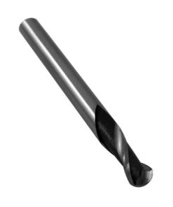 8 mm 2 Flute Ball Nose HSS End Mill