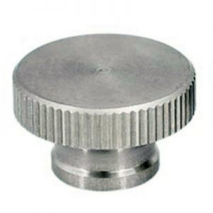 M6 x 1.0mm Knurled Thumb Nut Threaded blind hole 10 Pcs
