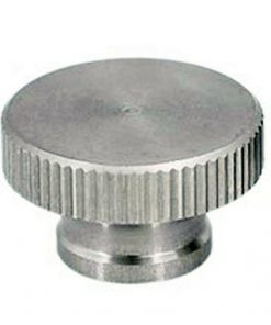 M4 x 0.7mm Knurled Thumb Nut Threaded blind hole 10 Pcs