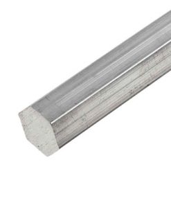 Across Flat 13mm Length 350mm 6061 Aluminum Solid Hex Rod Bar