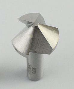 8.3mm (120 Degree) Shank 6mm 3 Flute HSS Chamfer Cutter