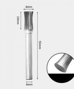 Tungsten Carbide Concave shape Rotary Burr 8 x 15mm