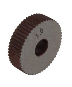 0.5mm Pitch 28mm OD Knurling Tool Single Straight Wheel