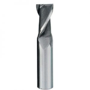 Cutting Diameter 3.5mm Overall Length 54mm 2 Flute HSS-AL End Mill Cut
