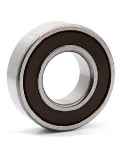 7 x 14 x 5mm Stainless Steel Ball Bearing Rubber Seals 2Pcs