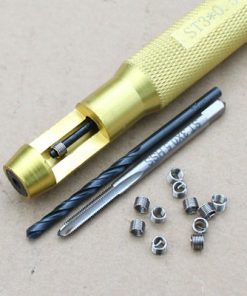M6 x 1.0 Thread Repair Kit Insert Tap Drill bit Insertion Tool