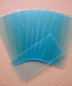 10 Pcs Clear Weld Lens 4 1/4 x 2 Plastic Safety Lenses for Welding Hel