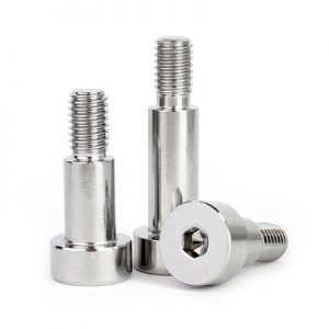 5 Pcs ??4 x 25mm Hex Socket Head Shoulder Screw Bolts Stainless Steel