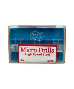 1.23mm HSS Left hand Micro Drills 10 Pcs